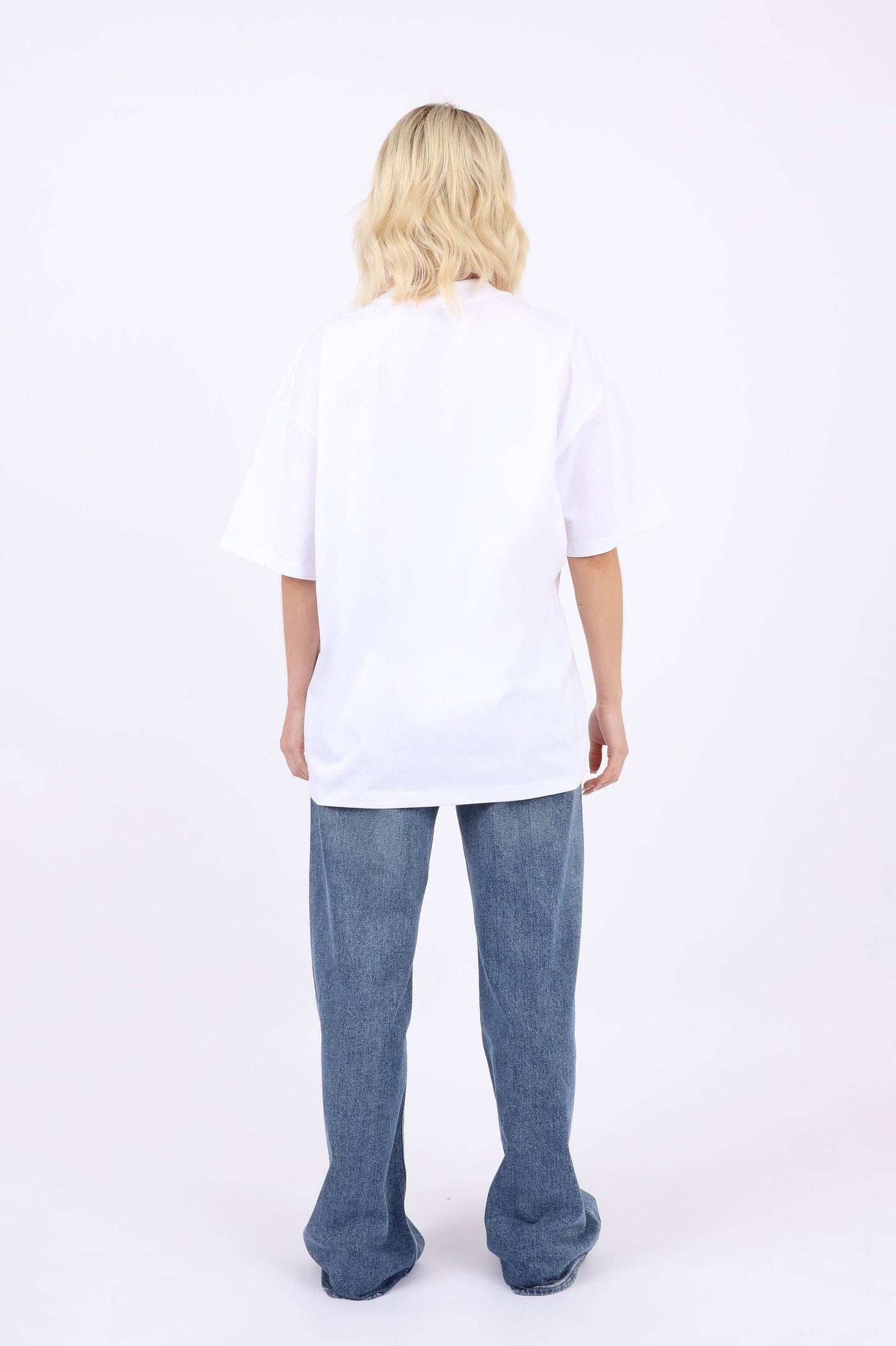 Matcha Club Print Oversized T-Shirt- UNISEX
