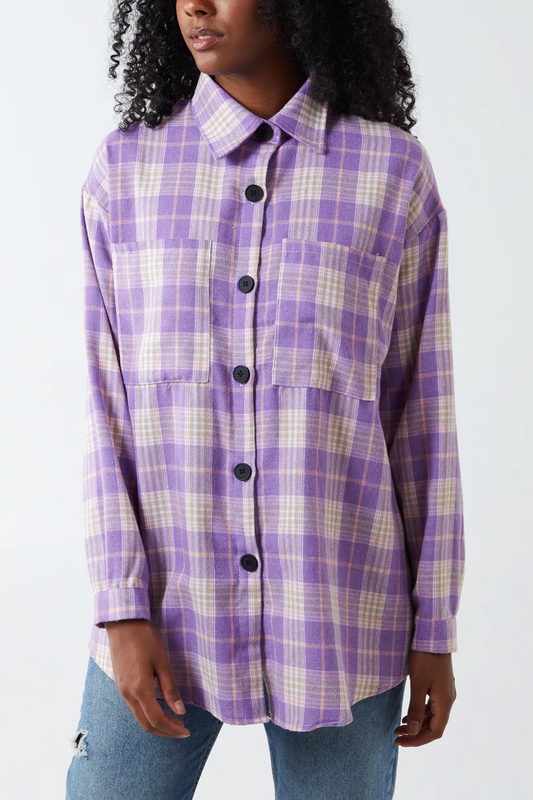 Combed Check Shirt