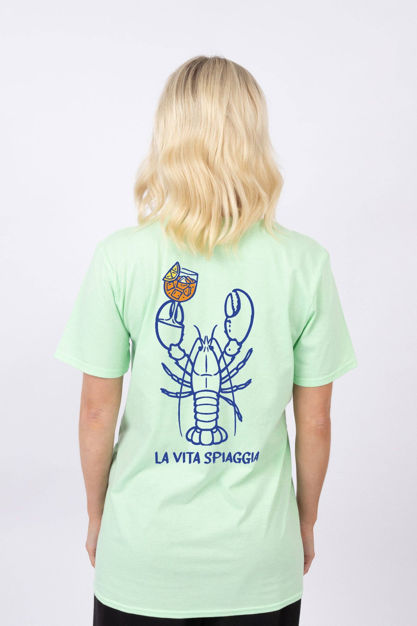Green Lobster La Vita Spiaggia  T-Shirt