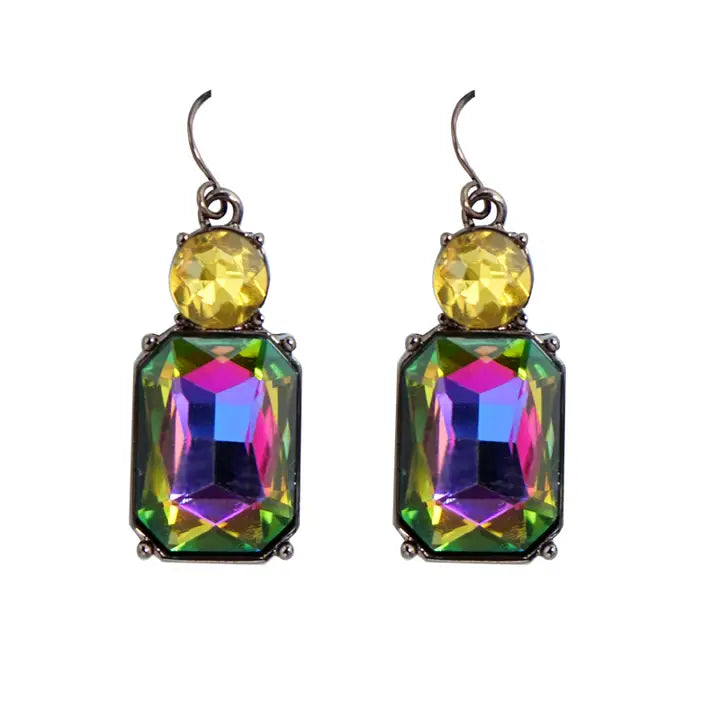 Twin Gem Earring