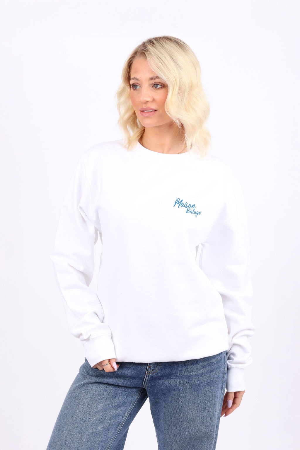 Maison Vintage Seafood Printed Sweatshirt