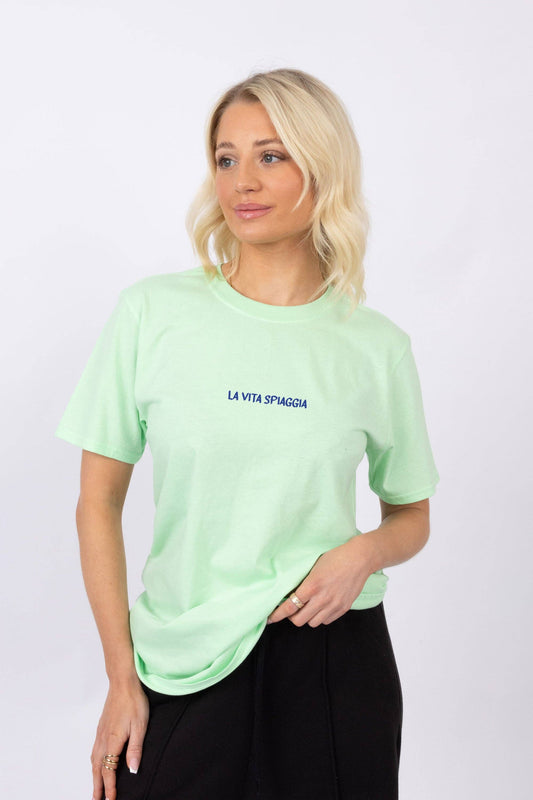 Green Lobster La Vita Spiaggia  T-Shirt