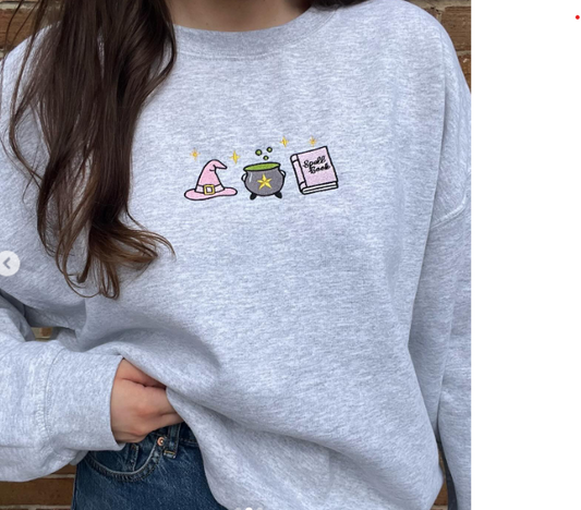 Witch Grey Jumper