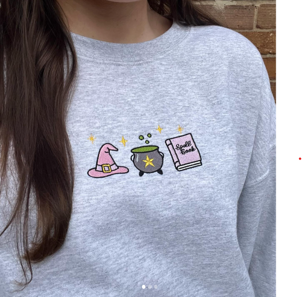Witch Grey Jumper