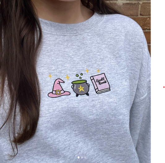Witch Grey Jumper