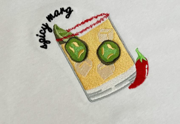 White Spicy Marg Racer Vest